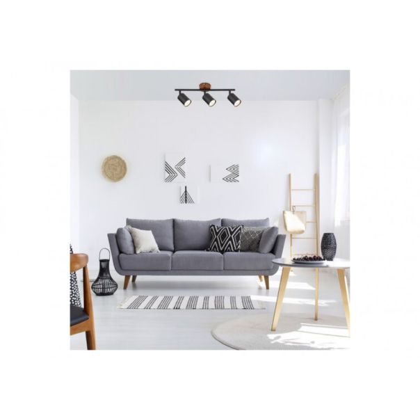 Rabalux Spot rasveta Edmund GU10 3x MAX 25W hrast (5297) - 5297