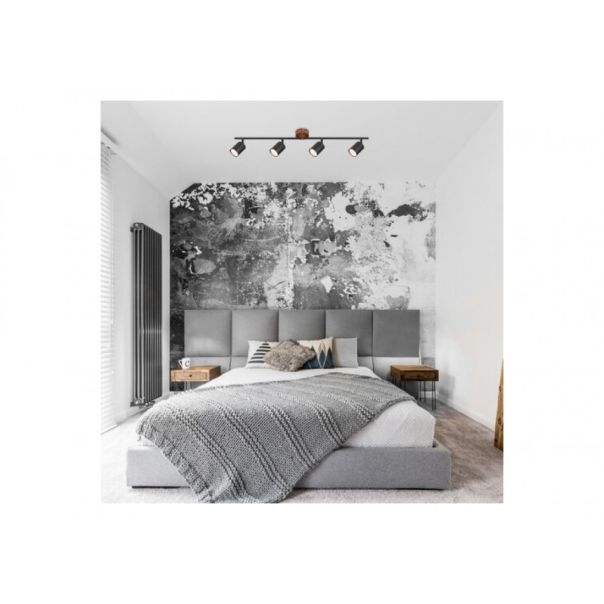 Rabalux Spot rasveta Edmund GU10 4x MAX 25W hrast (5298) - 5298