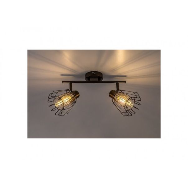 Rabalux Spot rasveta Emerencia E14 2x MAX 40W crna (73068) - RAS003242A00000