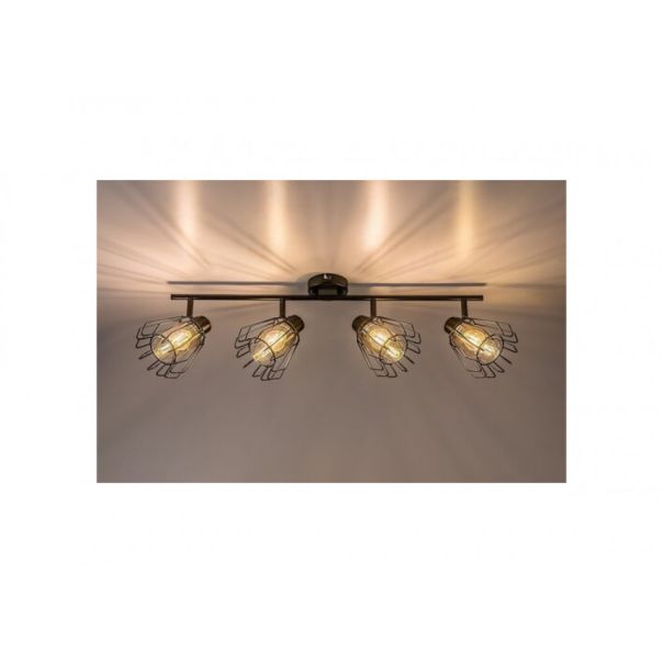 Rabalux Spot rasveta Emerencia E14 4x MAX 40W crna (73070) - RAS003244A00000