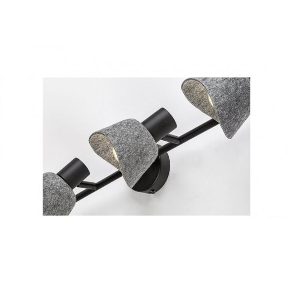 Rabalux Spot rasveta Farelia E14 4X MAX 10W crna (73008) - RAS003227A00000