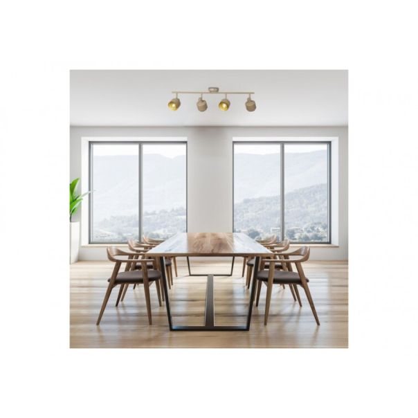 Rabalux Spot rasveta Fedora E14 4x MAX 40W svetlo braon (3550) - 3550