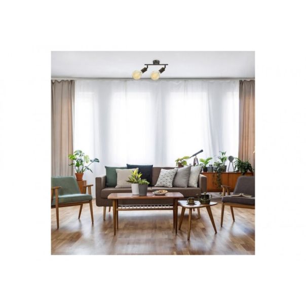 Rabalux Spot rasveta Fidel E27 2x MAX 25W antično zlato (3215) - 3215