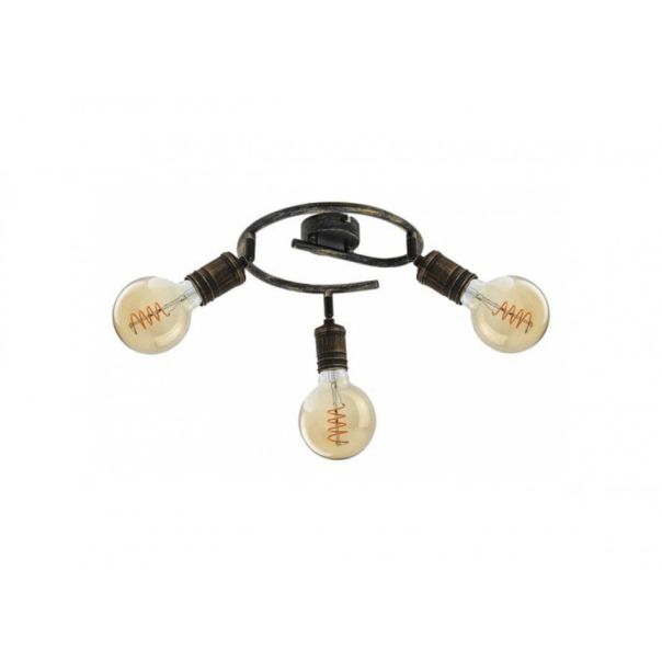 Rabalux Spot rasveta Fidel E27 3x MAX 25W antično zlato (3216) - 3216