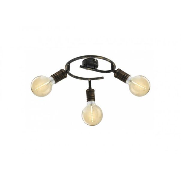 Rabalux Spot rasveta Fidel E27 3x MAX 25W antično zlato (3216) - 3216