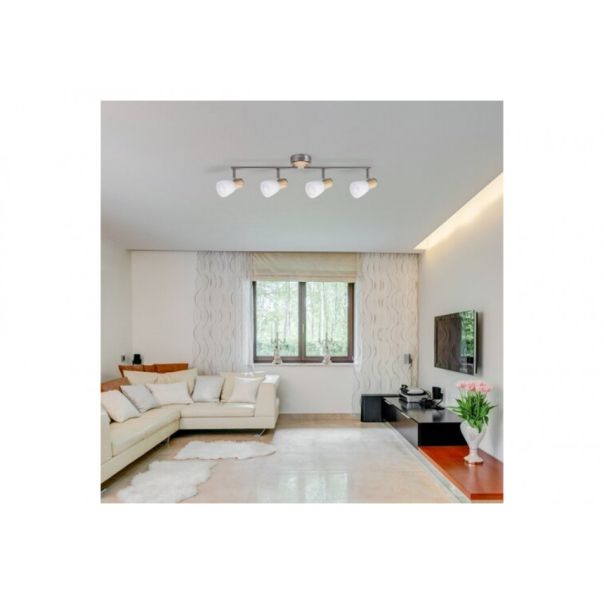 Rabalux Spot rasveta Gavin E14 4x MAX 40W brušeni hrom (6489) - 6489