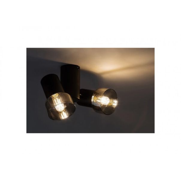 Rabalux Spot rasveta Hatice E14 2x MAX 15W crna (73053) - RAS003231A00000