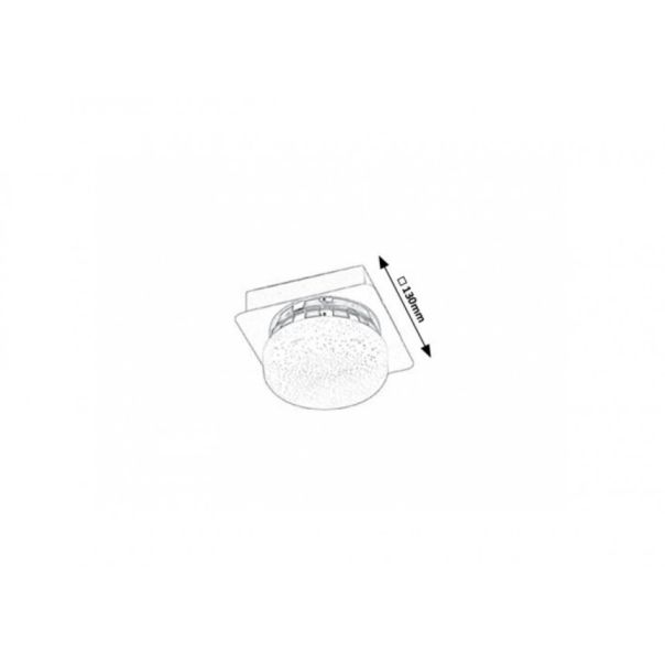 Rabalux Spot rasveta Hilary LED 5W hrom (5661) - 5661-1