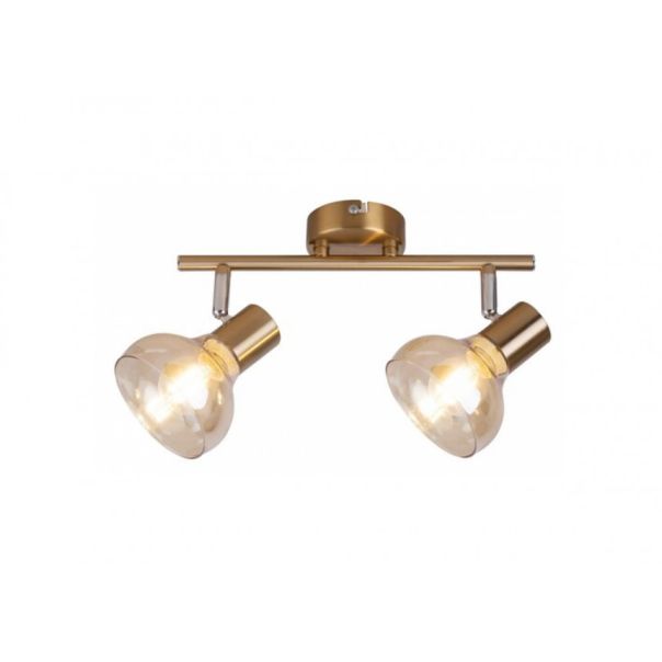 Rabalux Spot rasveta Holly E14 2x MAX 40W antično zlato (5547) - 5547