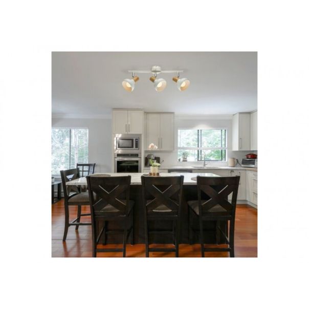 Rabalux Spot rasveta Holly E14 3x MAX 40W bela (5945) - 5945-1