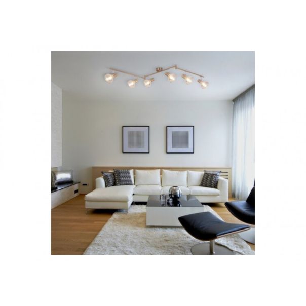 Rabalux Spot rasveta Holly E14 6x MAX 40W antično zlato (5553) - 5553