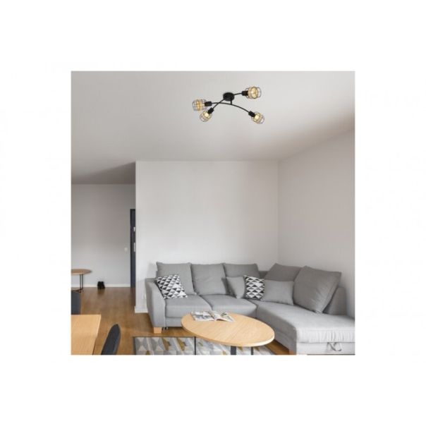 Rabalux Spot rasveta Indiana E14 4x MAX 25W crna (5282) - 5282