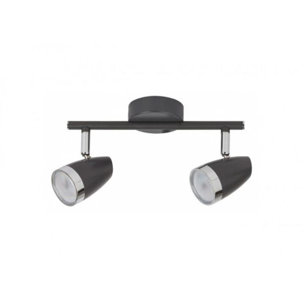 Rabalux Spot rasveta Karen LED 2x 4W antracit siva (6513) - 6513-1