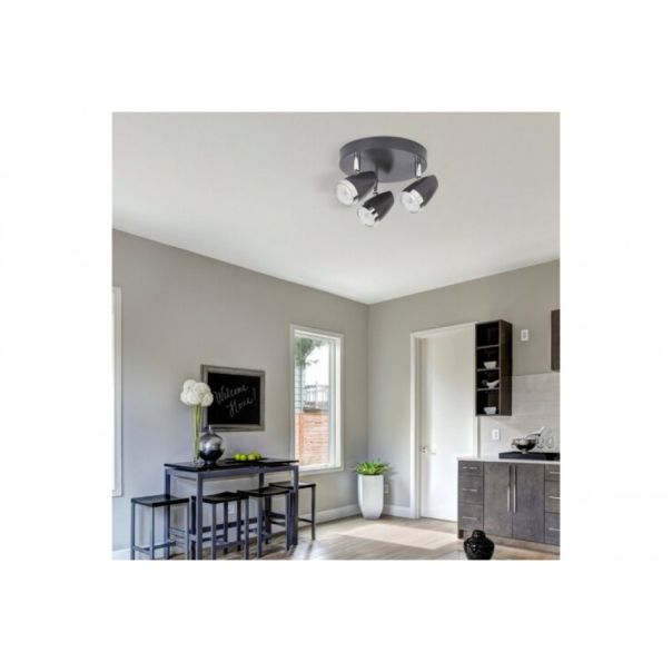 Rabalux Spot rasveta Karen LED 3x 4W antracit siva (6514) - 6514-1