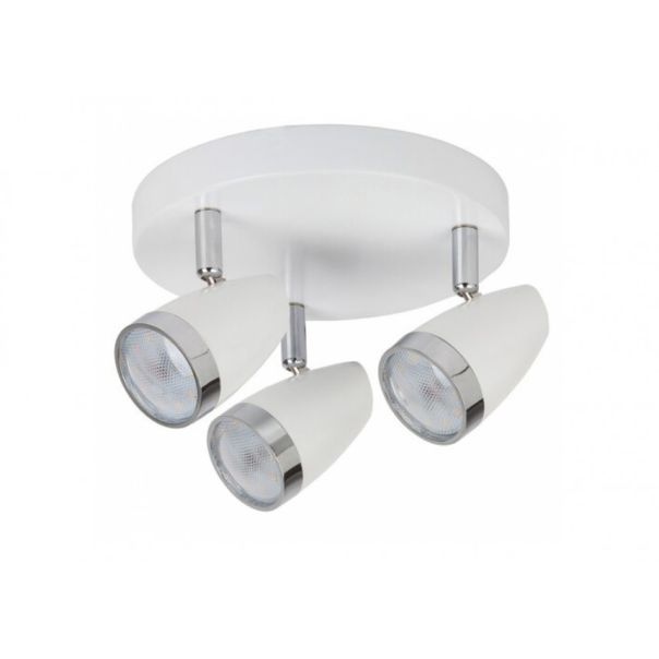 Rabalux Spot rasveta Karen LED 3x 4W bela (6668) - 6668-1