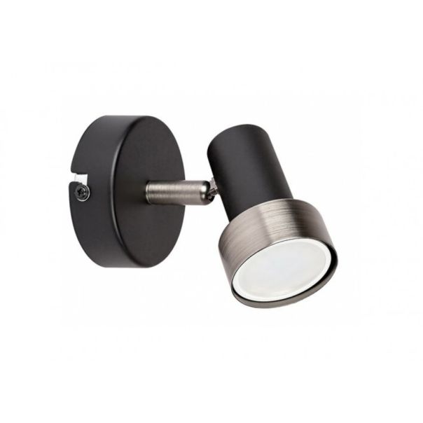 Rabalux Spot rasveta Konrad GU10 1x MAX 50W mat crno (73011) - 73011
