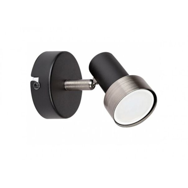 Rabalux Spot rasveta Konrad GU10 1x MAX 50W mat crno (73011) - 73011