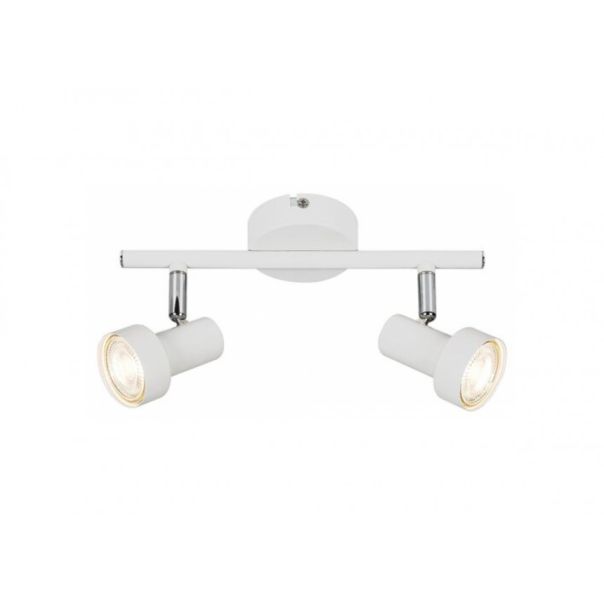 Rabalux Spot rasveta Konrad GU10 2x MAX 50W bela (5355) - 5355