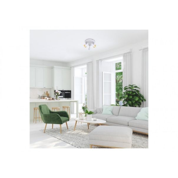 Rabalux Spot rasveta Konrad GU10 3x MAX 50W bela (5356) - 5356