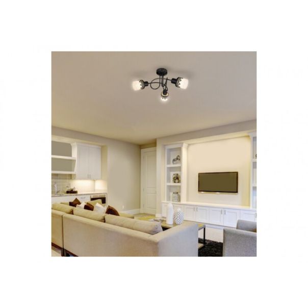 Rabalux Spot rasveta Lacey E14 3x MAX 40W crna (5343) - 5343