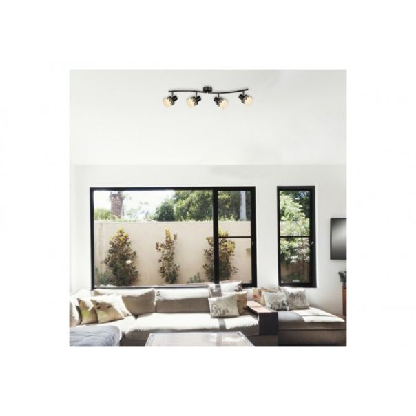 Rabalux Spot rasveta Lacey E14 4x MAX 40W crna (5344) - 5344