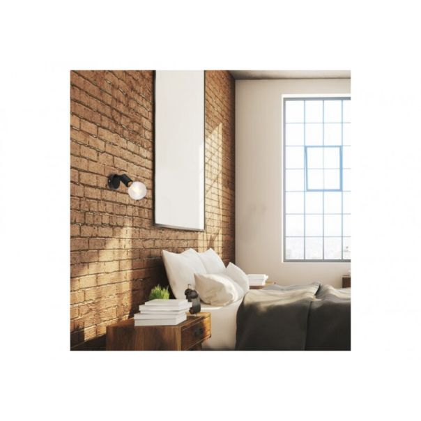 Rabalux Spot rasveta Lamar E27 1x MAX 40W mat crno (3986) - 3986