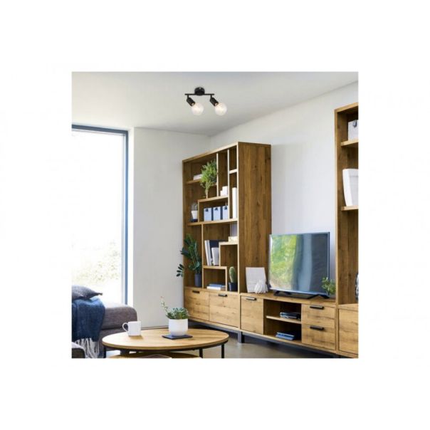 Rabalux Spot rasveta Lamar E27 2x MAX 40W mat crno (3987) - 3987