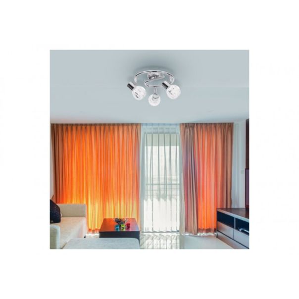 Rabalux Spot rasveta Lauren E14 3x MAX 40W hrom (6093) - 6093