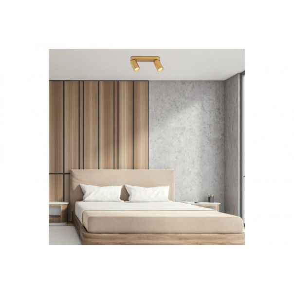 Rabalux Spot rasveta Mirina GU10 2X MAX 5W zlatna (73076) - RAS003250A00000