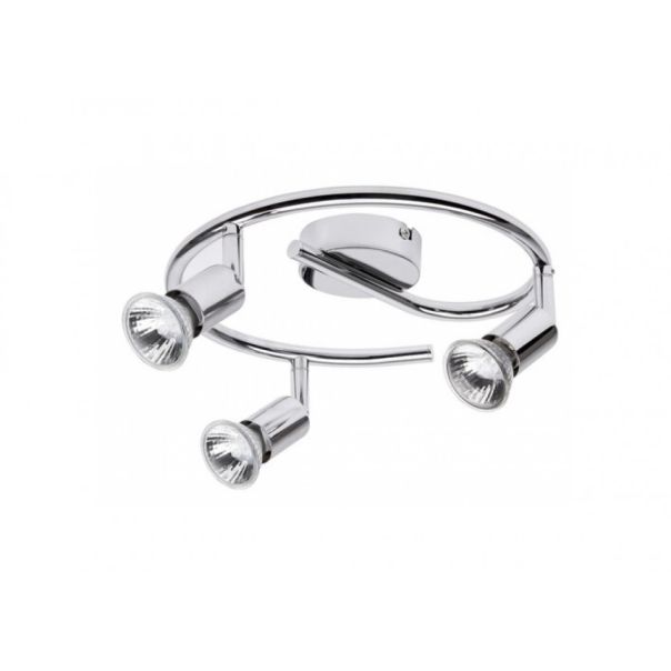 Rabalux Spot rasveta Norton GU10 3x MAX 50W hrom (6048) - 6048