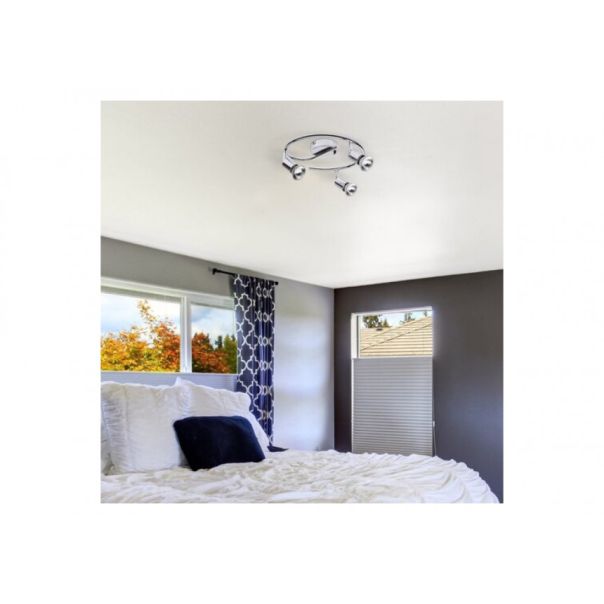 Rabalux Spot rasveta Norton GU10 3x MAX 50W hrom (6048) - 6048