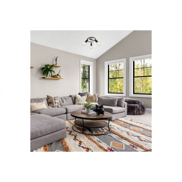 Rabalux Spot rasveta Pablo E27 3x MAX 40W mat crno (3978) - 3978