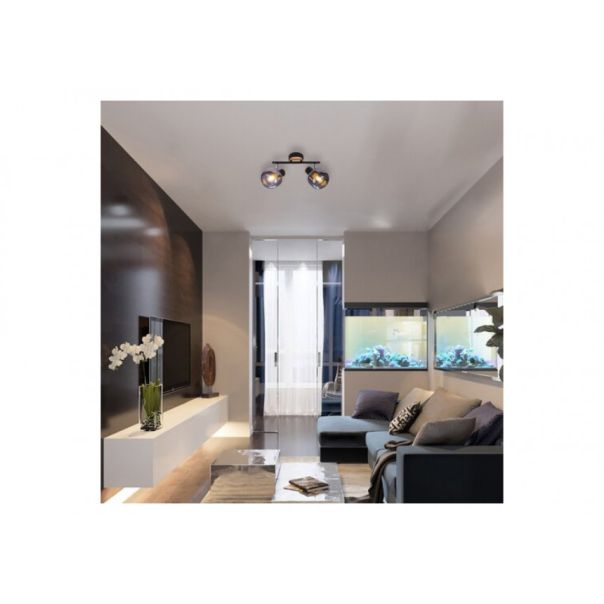 Rabalux Spot rasveta Salazar E14 2x MAX 40W hrast (5398) - 5398