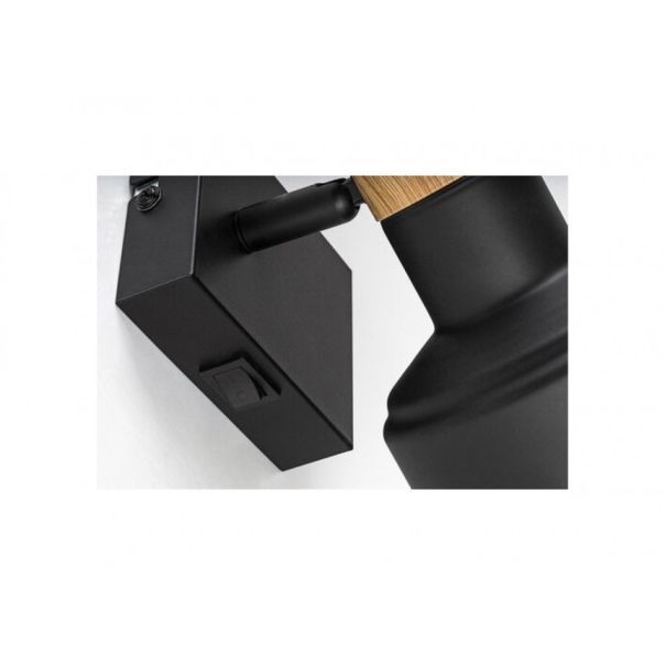 Rabalux Spot rasveta Saskia E14 1x MAX 15W crna (73055) - RAS003233A00000