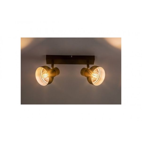 Rabalux Spot rasveta Saskia E14 2x MAX 15W crna (73056) - RAS003234A00000