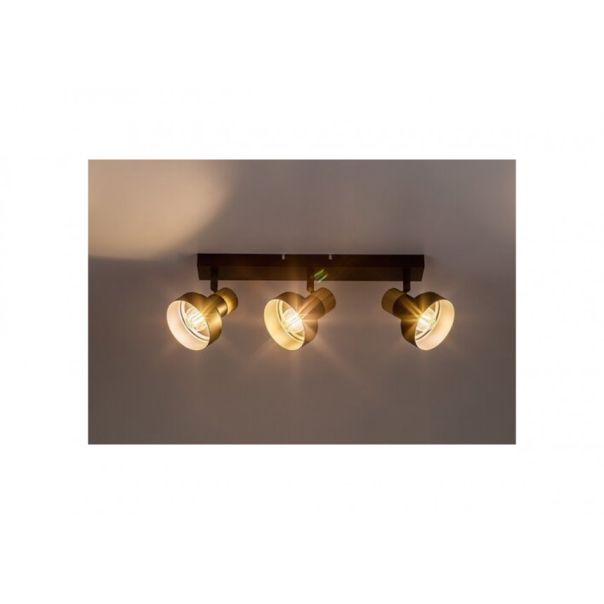 Rabalux Spot rasveta Saskia E14 3x MAX 15W crna (73057) - RAS003235A00000