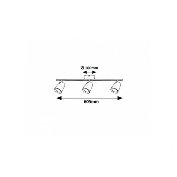 Rabalux Spot rasveta Solange LED 18W bela (5047) - 5047