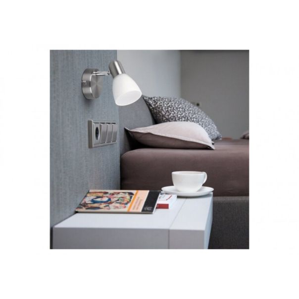 Rabalux Spot rasveta Soma E14 1x MAX 40W brušeni hrom (6301) - 6301-1