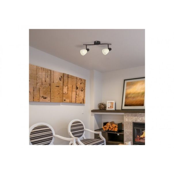 Rabalux Spot rasveta Soma E14 2x MAX 40W antično smeđe (6592) - 6592