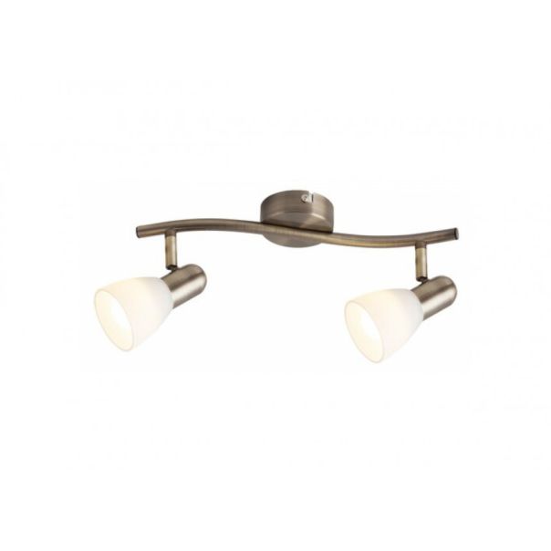 Rabalux Spot rasveta Soma E14 2x MAX 40W bronzana (6307) - 6307