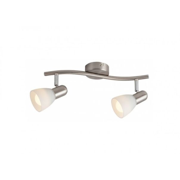 Rabalux Spot rasveta Soma E14 2x MAX 40W brušeni hrom (6302) - 6302