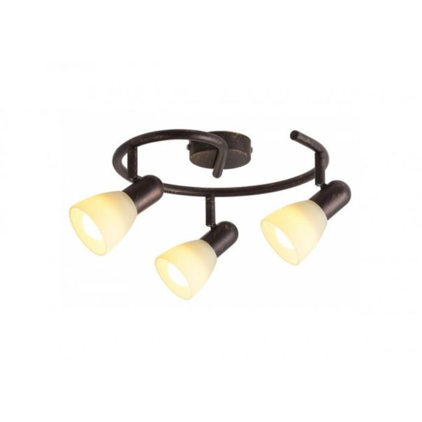Rabalux Spot rasveta Soma E14 3x MAX 40W antično smeđe (6593) - 6593
