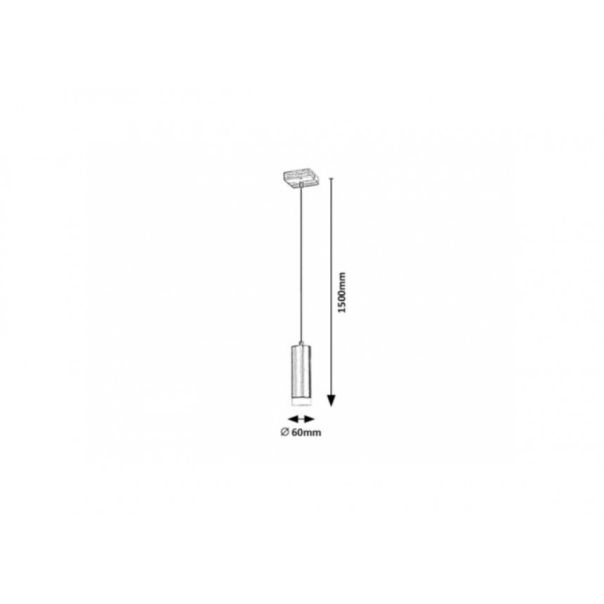 Rabalux Spot rasveta Toras GU10 1X MAX 5W hrast (72121) - 72121-1-1