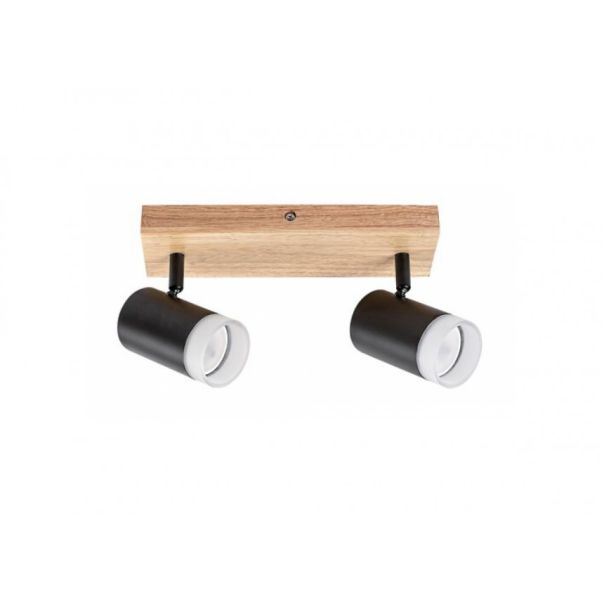 Rabalux Spot rasveta Toras GU10 2X MAX 5W hrast (73122) - 73122