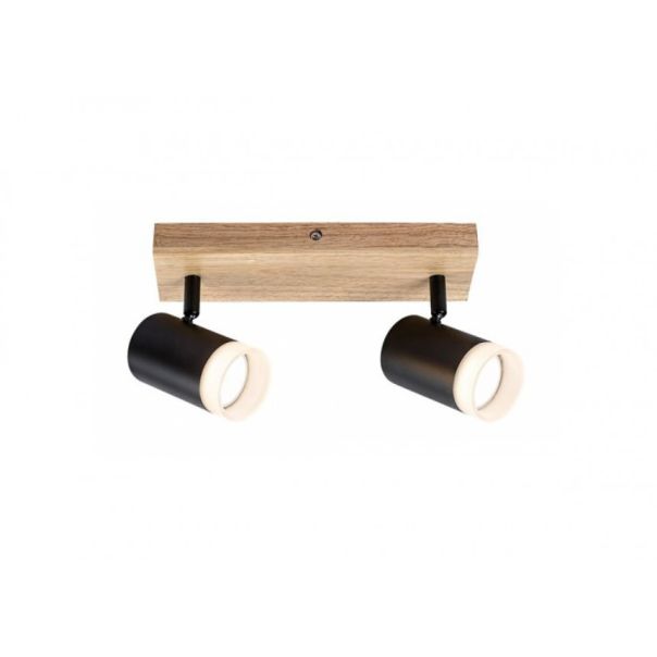 Rabalux Spot rasveta Toras GU10 2X MAX 5W hrast (73122) - 73122