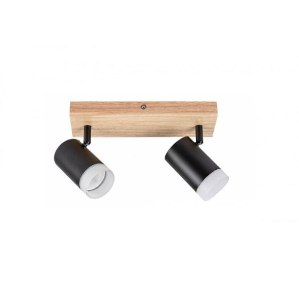 Rabalux Spot rasveta Toras GU10 2X MAX 5W hrast (73122) - 73122