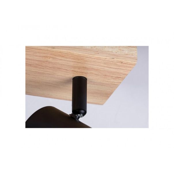 Rabalux Spot rasveta Toras GU10 3X MAX 5W hrast (73123) - 73123