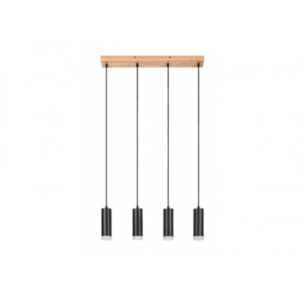 Rabalux Spot rasveta Toras GU10 4X MAX 5W hrast (72124) - 72124