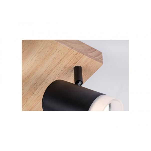 Rabalux Spot rasveta Toras GU10 4X MAX 5W hrast (73124) - 73124