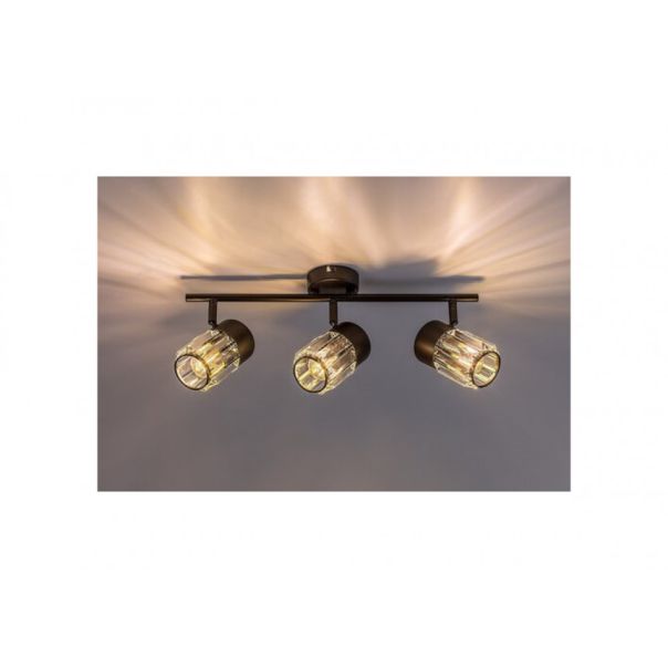 Rabalux Spot rasveta Venaro E14 3x MAX 15W crna (73061) - RAS003239A00000